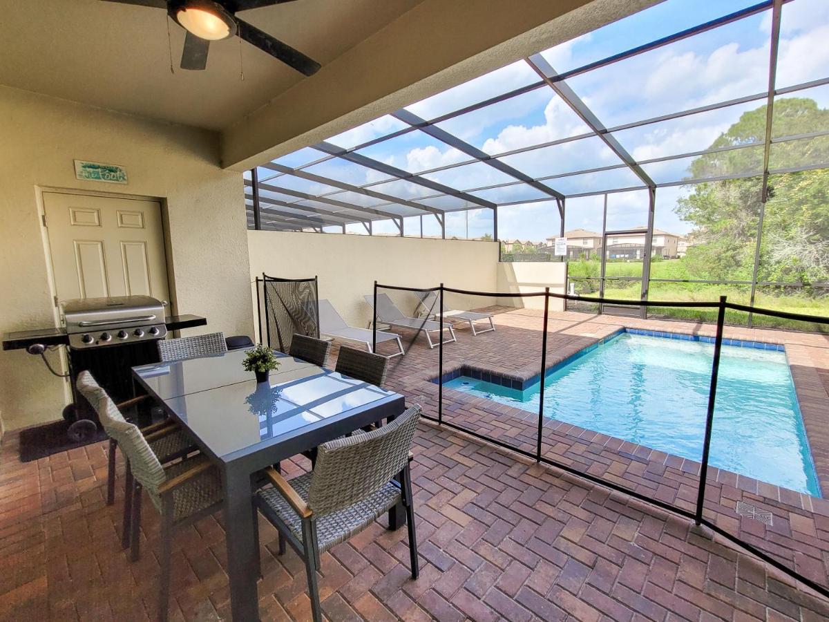 5Br 5Bath Townhome Pool Bbq 13Min Disney 2260Ft Kissimmee Exteriör bild